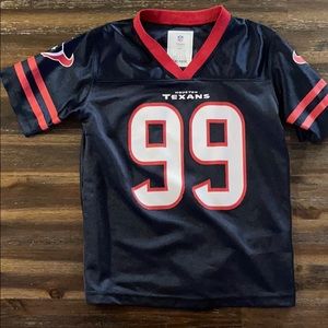 Kids Texans Watt jersey sz small 4/5
